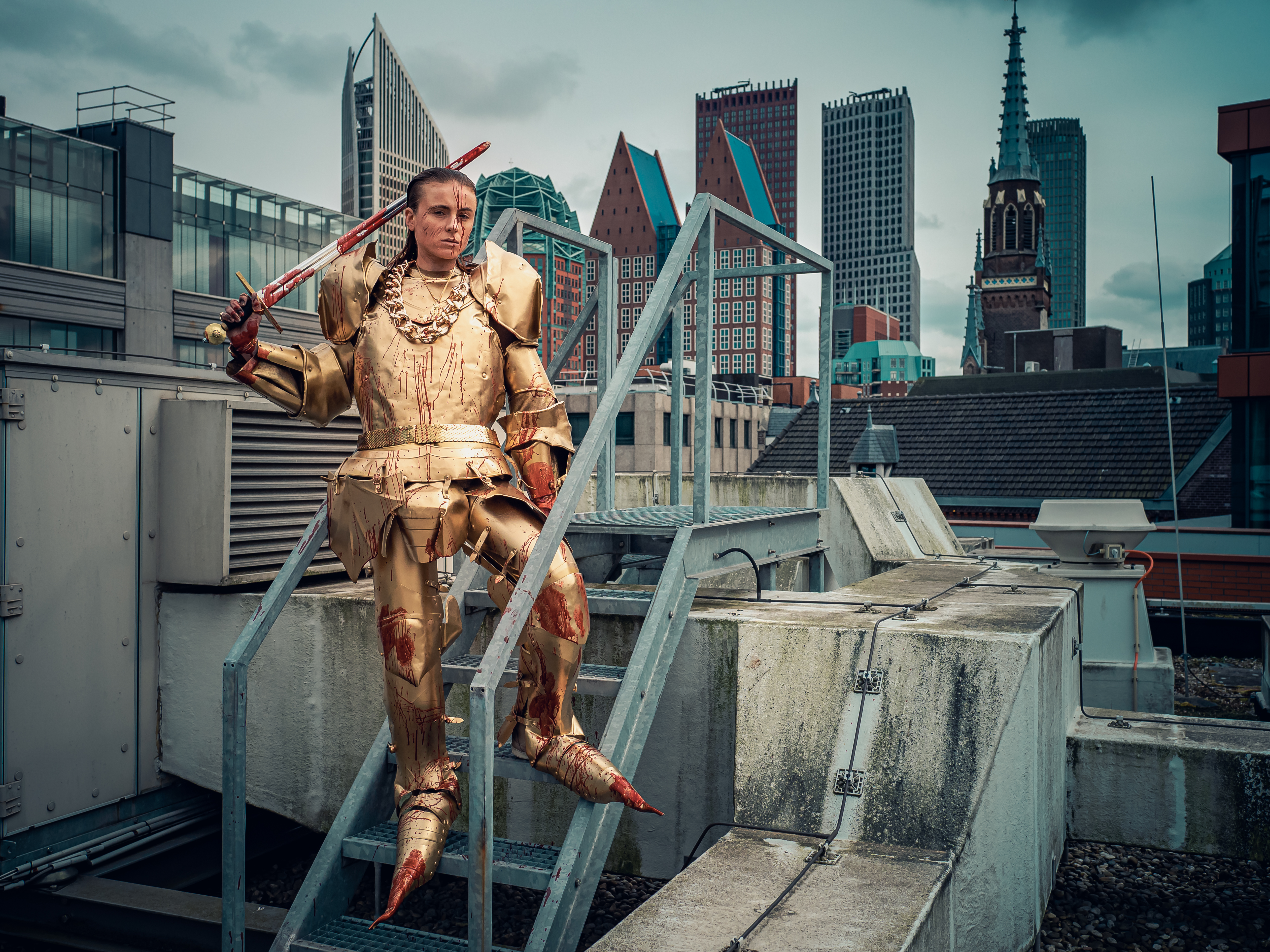 In deze nieuwe versie van Coriolanus is de generaal een vrouw cover